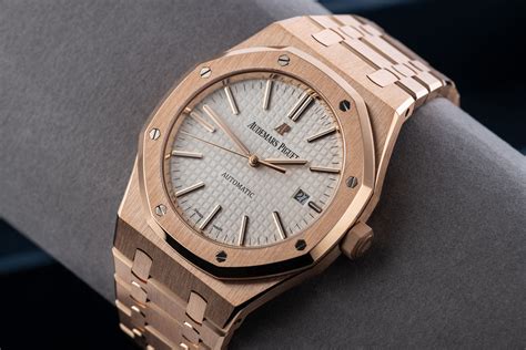 rose gold audemars piguet royal oak 15400or.oo.1220or|audemars piguet royal oak manual.